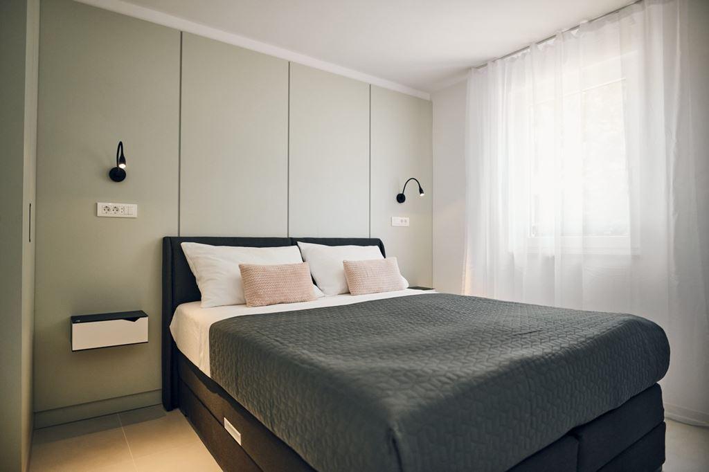 Malinska Green apartmány - apartmán s jednou ložnicí a terasou