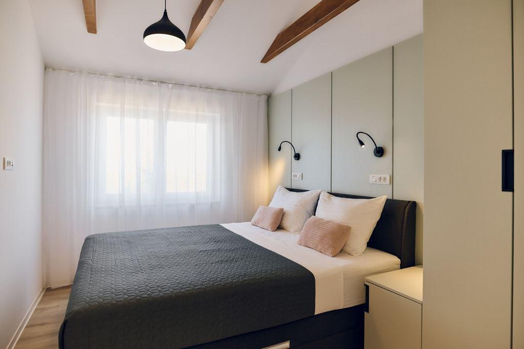 Malinska Green apartmány - apartmán se dvěma ložnicemi a balkon