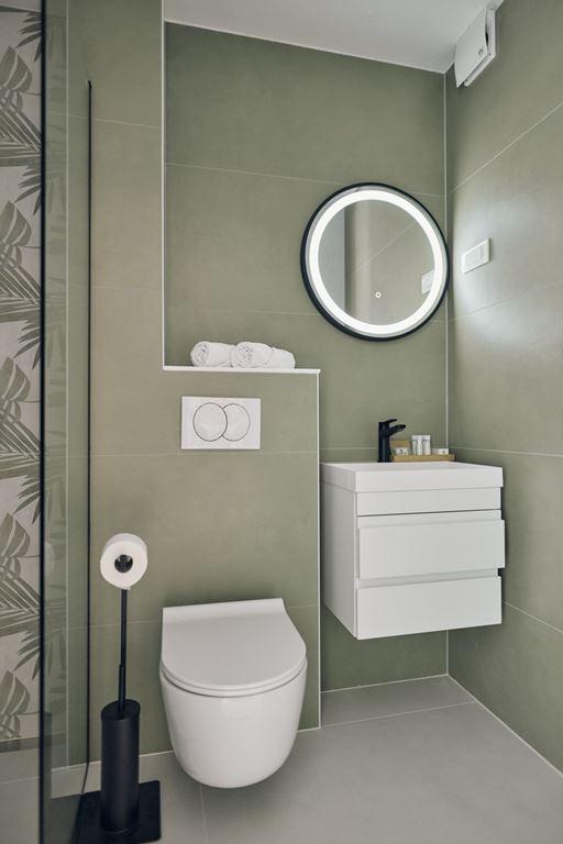 Malinska Green apartmány - apartmán s jednou ložnicí a terasou
