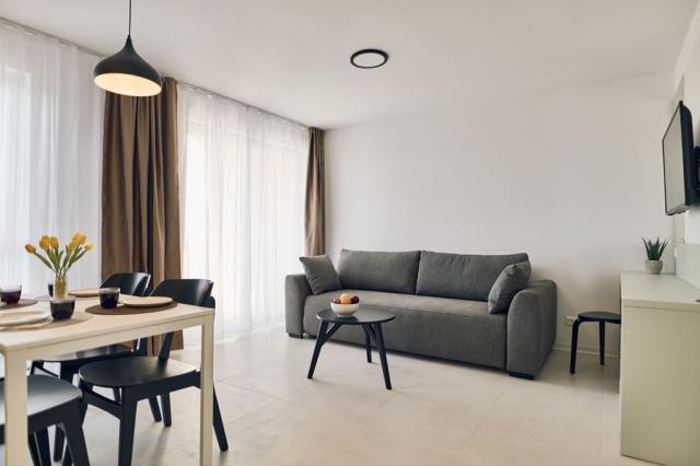 Malinska Green apartmány - apartmán s jednou ložnicí a terasou 