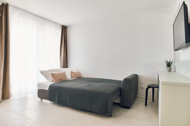 Malinska Green apartmány - apartmán s jednou ložnicí a balkonem