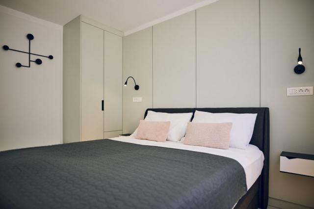 Malinska Green apartmány - apartmán s jednou ložnicí a balkonem