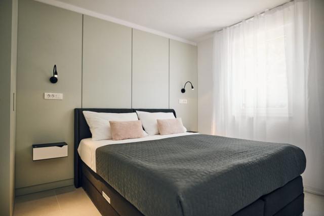 Malinska Green apartmány - apartmán s jednou ložnicí a terasou 
