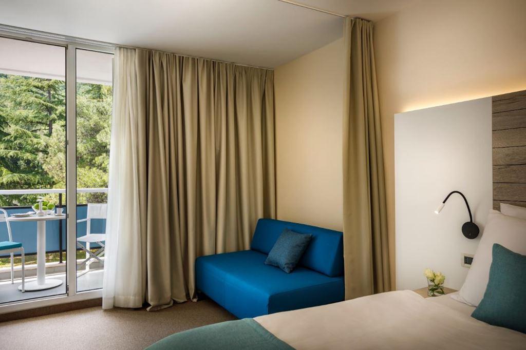 Hotel Marina - pokoj Superior - Moščenička Draga - - Chorvatsk