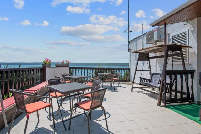 Adria Haus apartmány a pokoje - terasa - Posedarje -  - Chorvat