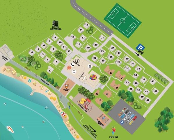 Urania Family Resort - Baška Voda -  - Chorvatsko