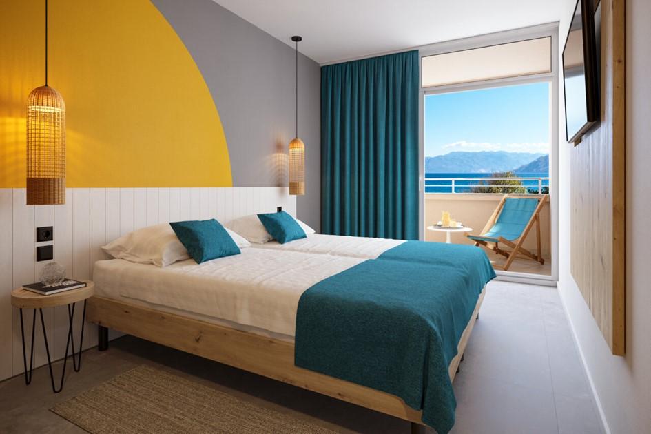 Sunny Baška Hotel by Valamar - pokoj CL4PBS - Baška (ostrov Krk