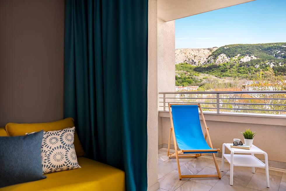Sunny Baška Hotel by Valamar - pokoj CL4PB - Baška (ostrov Krk)