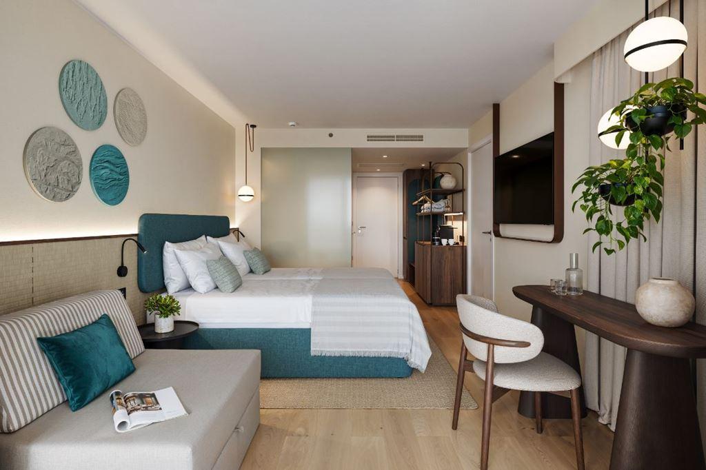 Arba resort - čtyřlůžkový pokoj s možností 2 přistýlek, balkon