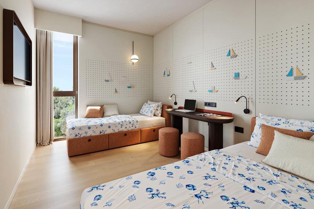 Arba resort - dvoulůžkový pokoj se 2 přistýlkami, Suite, balkon