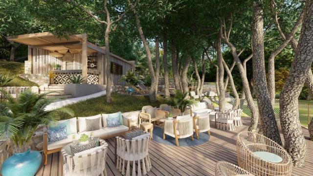 Arba resort - bar u bazénu - Suha Punta (ostrov Rab) -  - Chorv