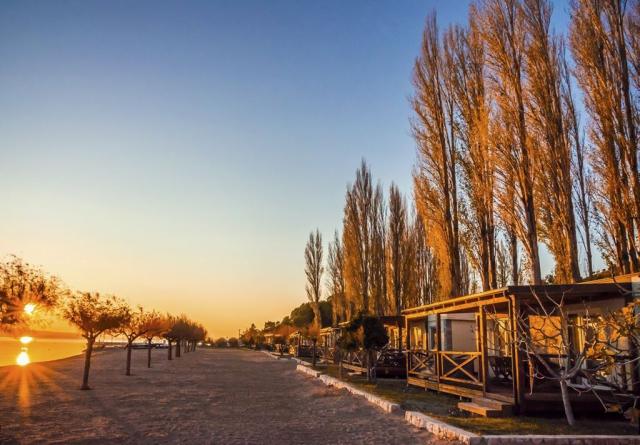 Galeb kemp mobil home (RUD) - zimní foto - Omiš -  - Chorvatsko