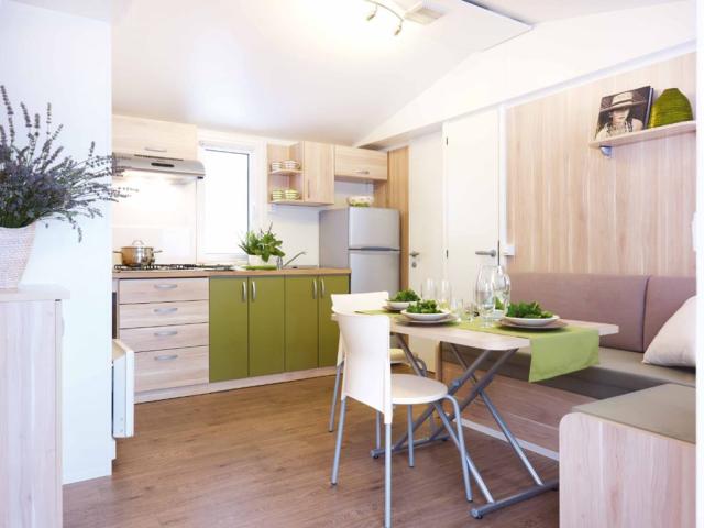 Paklenica Bluesun kemp mobil home - mobil home pro 4-6 osob Sup