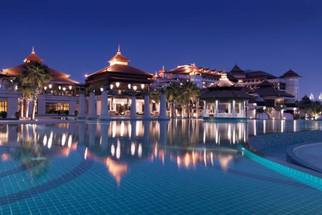 Anantara The Palm Dubai Resort - Exterior Shots - Night - Main 