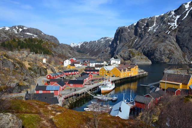 Rybářská vesnice Nusfjord je památkou UNESCO