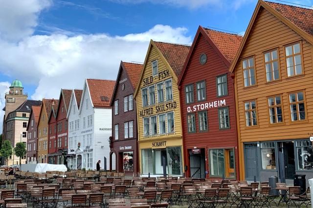 Bergen - druhé největší město Norska