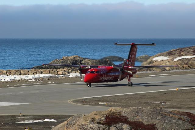 Letadlo společnosti Air Greenland