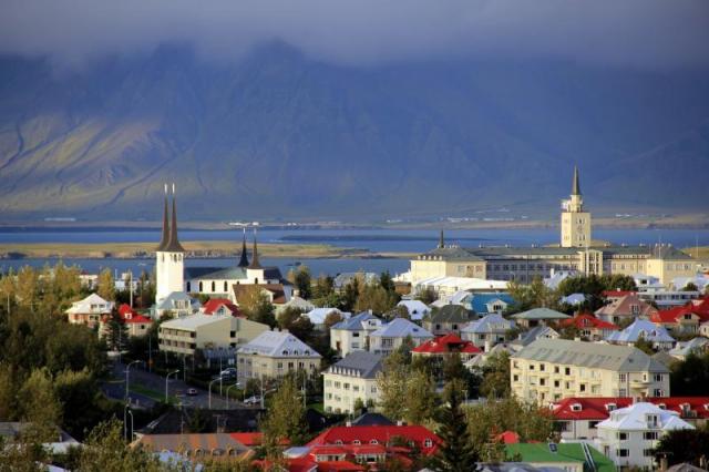 Hlavní město Reykjavík