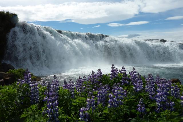 Vodopád Bohů- Godafoss