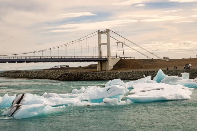 Ledovcová laguna Jökulsárlón