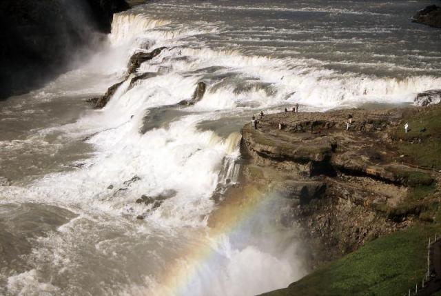 Vodopád Gullfoss