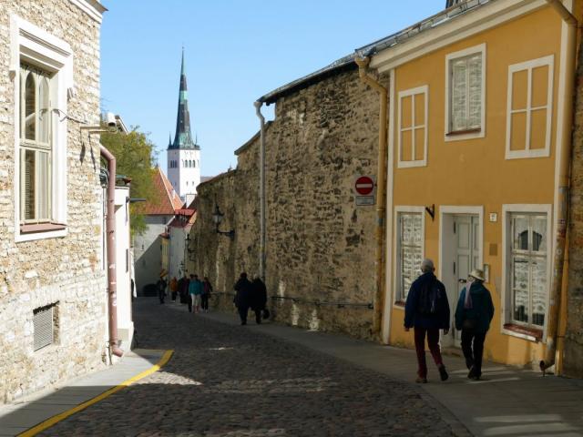 Uličky v Tallinnu