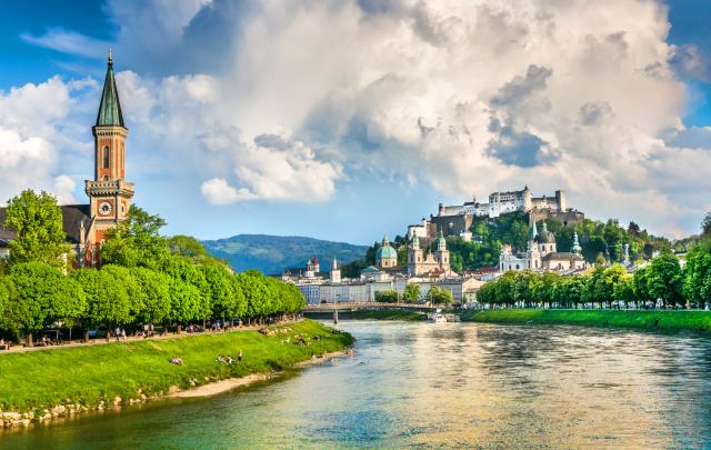 Rakousko - město Salzburg