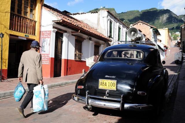 Kolumbie-Bogota-La Candelaria