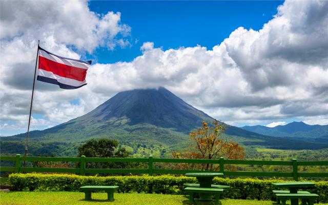 Vulkán Arenal - Kostarika