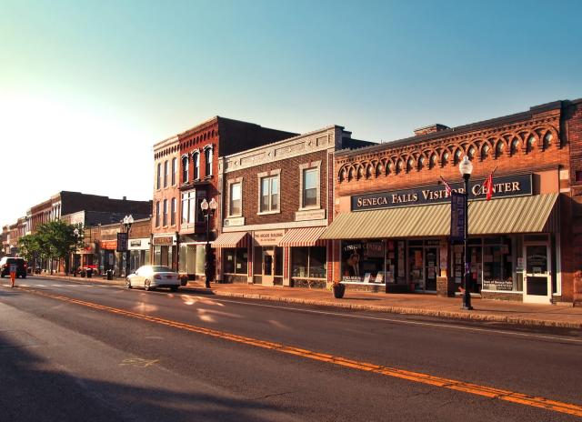 městečko Seneca Falls