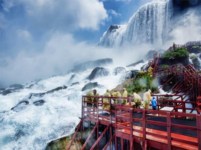 Niagárské vodopády - USA