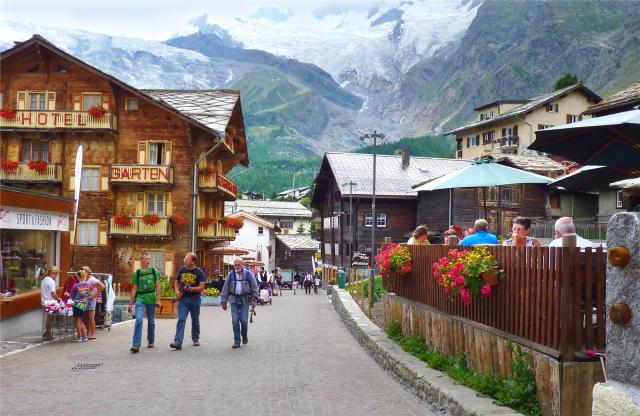 Saas Fee - město