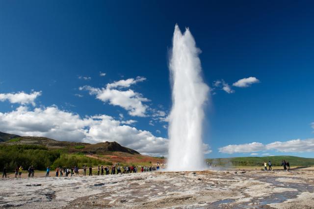 gejzír STROKKUR - Island