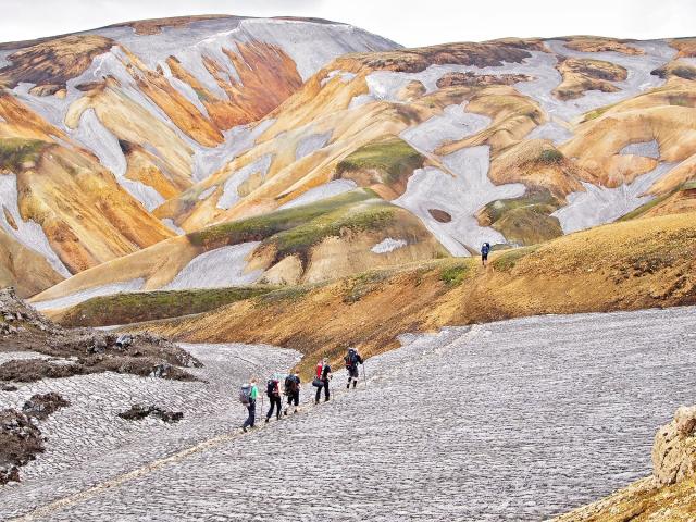 LANDMANNALAUGAR - Duhové hory - Island