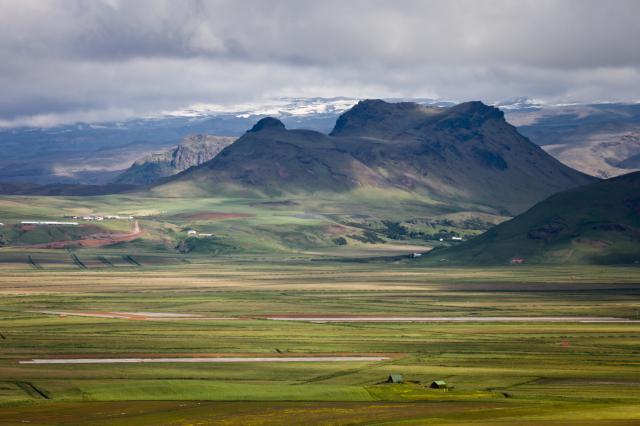 sopka EYJAFJALLAJOKULL - Island