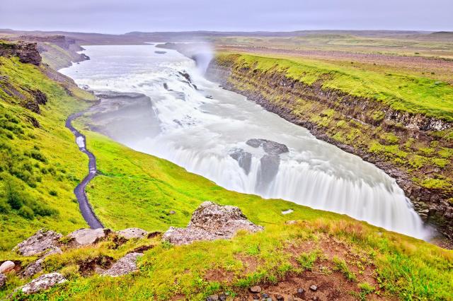 vodopád GULLFOSS - Island