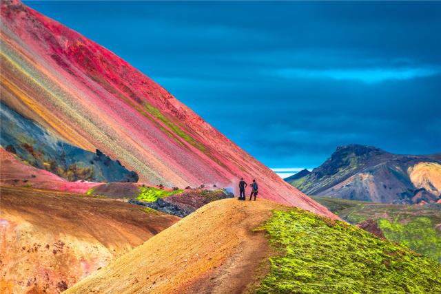 Island - Duhové hory - Landmannalaugar
