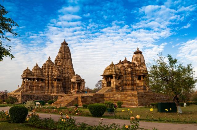 chrámy v Khajurahu