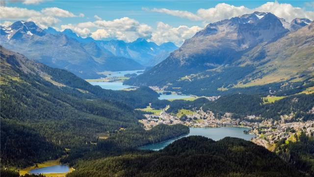 St Moritz - Švýcarsko
