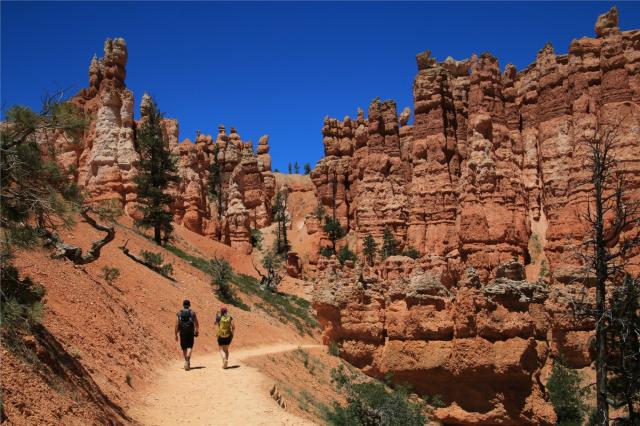 turistika v Bryce Canyonu (Utah)
