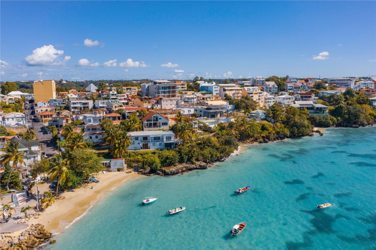 Pohoda na karibském ostrově Guadeloupe