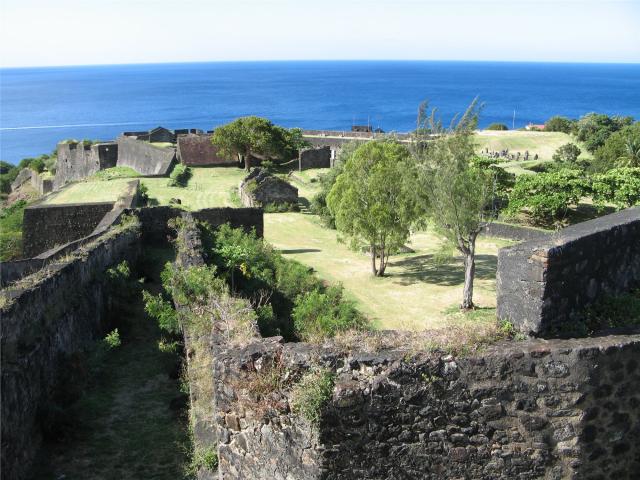 Guadeloupe - pevnost DELGRES ve městě Basse-Terre