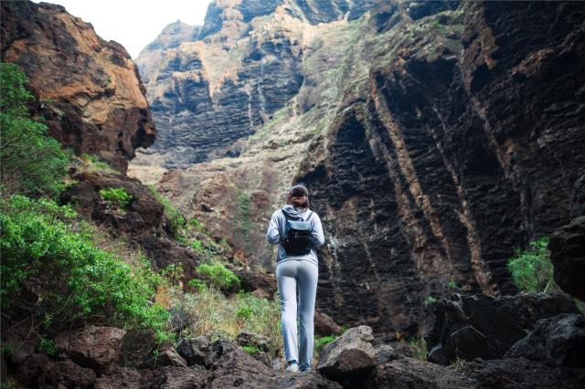 Turistika v soutěsce Masca na Tenerife