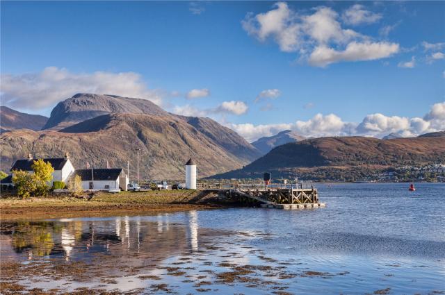 Skotsko - Corpach a Ben Nevis
