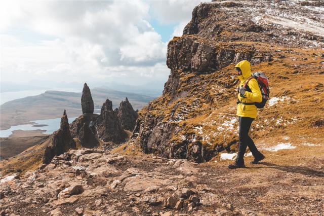 Skotsko - Isle of Skye, Old Man of Storr