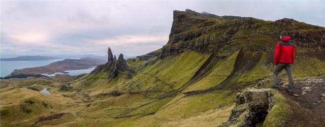 Skotsko - Isle of Skye, Old Man of Storr