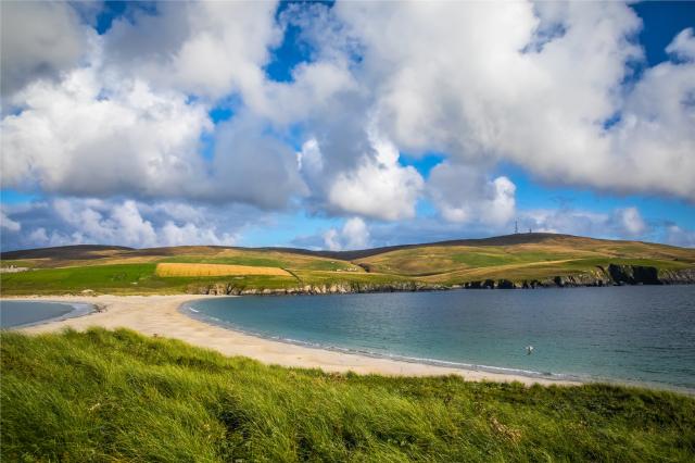 St Ninians Beach - Shetlandy - Skotsko