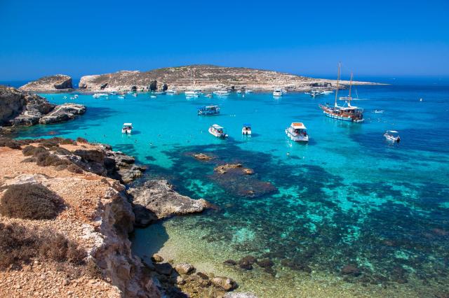 Blue lagoon at Comino island - Malta_shutterstock_393344227