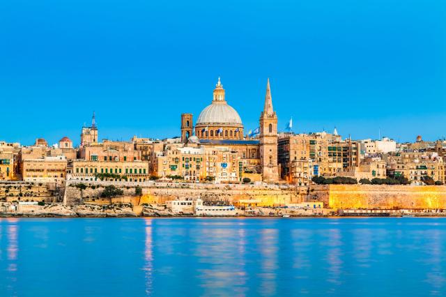 Valletta Skyline in the Evening, Malta_shutterstock_125319017