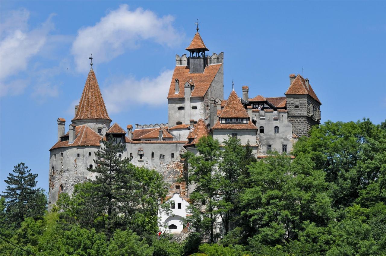 Rumunsko - Drákulův hrad Bran